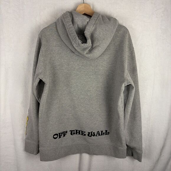 Vintage Y2K Vans Off The Wall Pullover Hoodie Sweater Rare Graphic Medium Read! - Picture 7 of 8